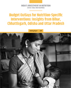 Budget outlays for nutrition-specific interventions