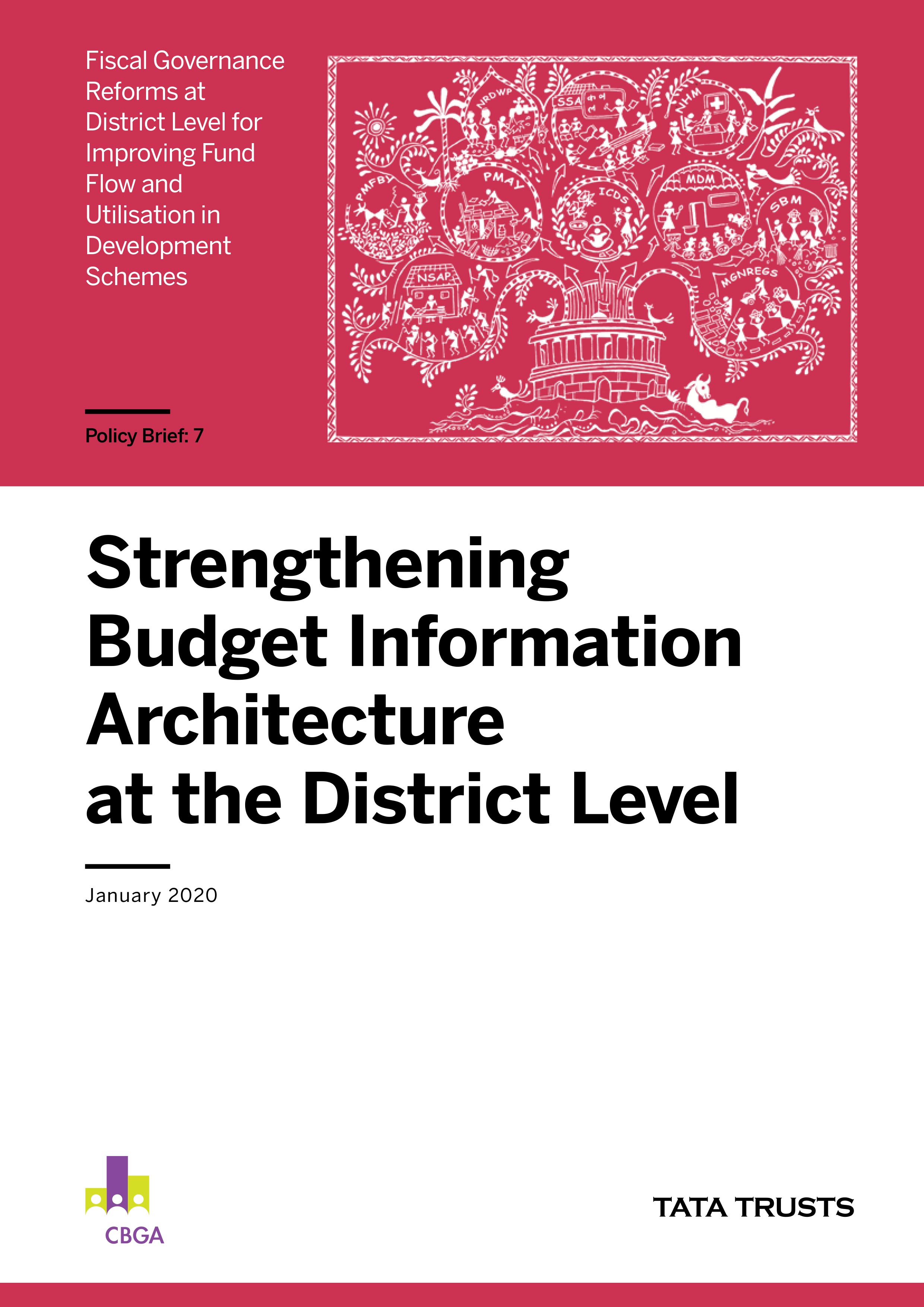 Budget and Expenditure Information at District Level-Policy Brief