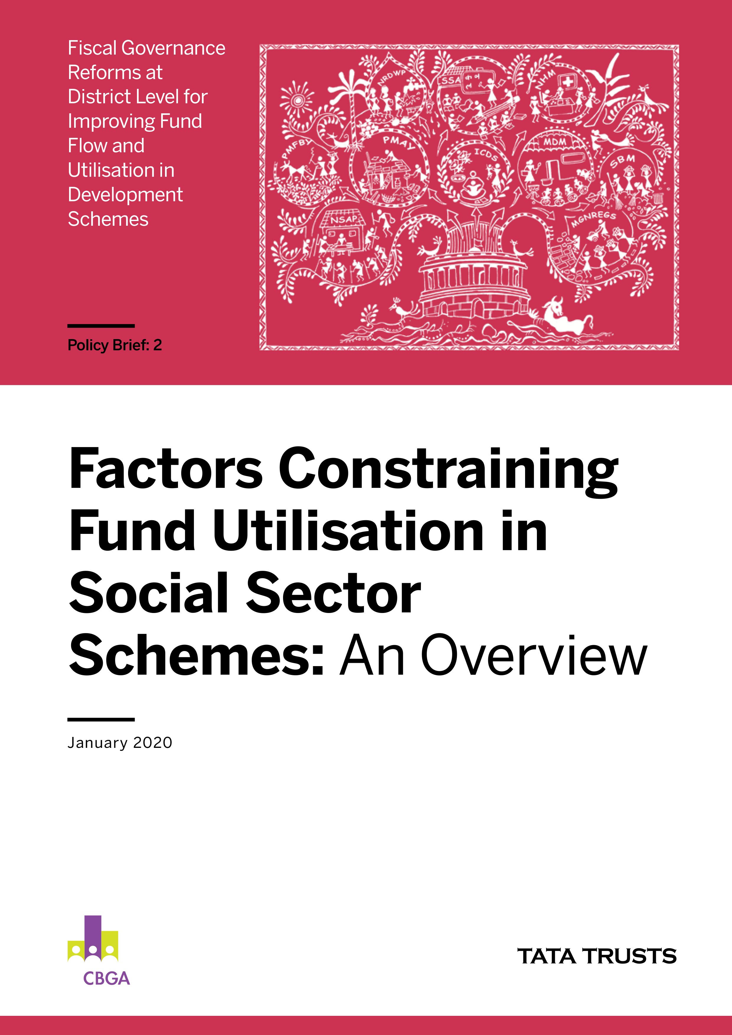 Factors Constraining Fund Utilisation in Social Sector-Policy Brief