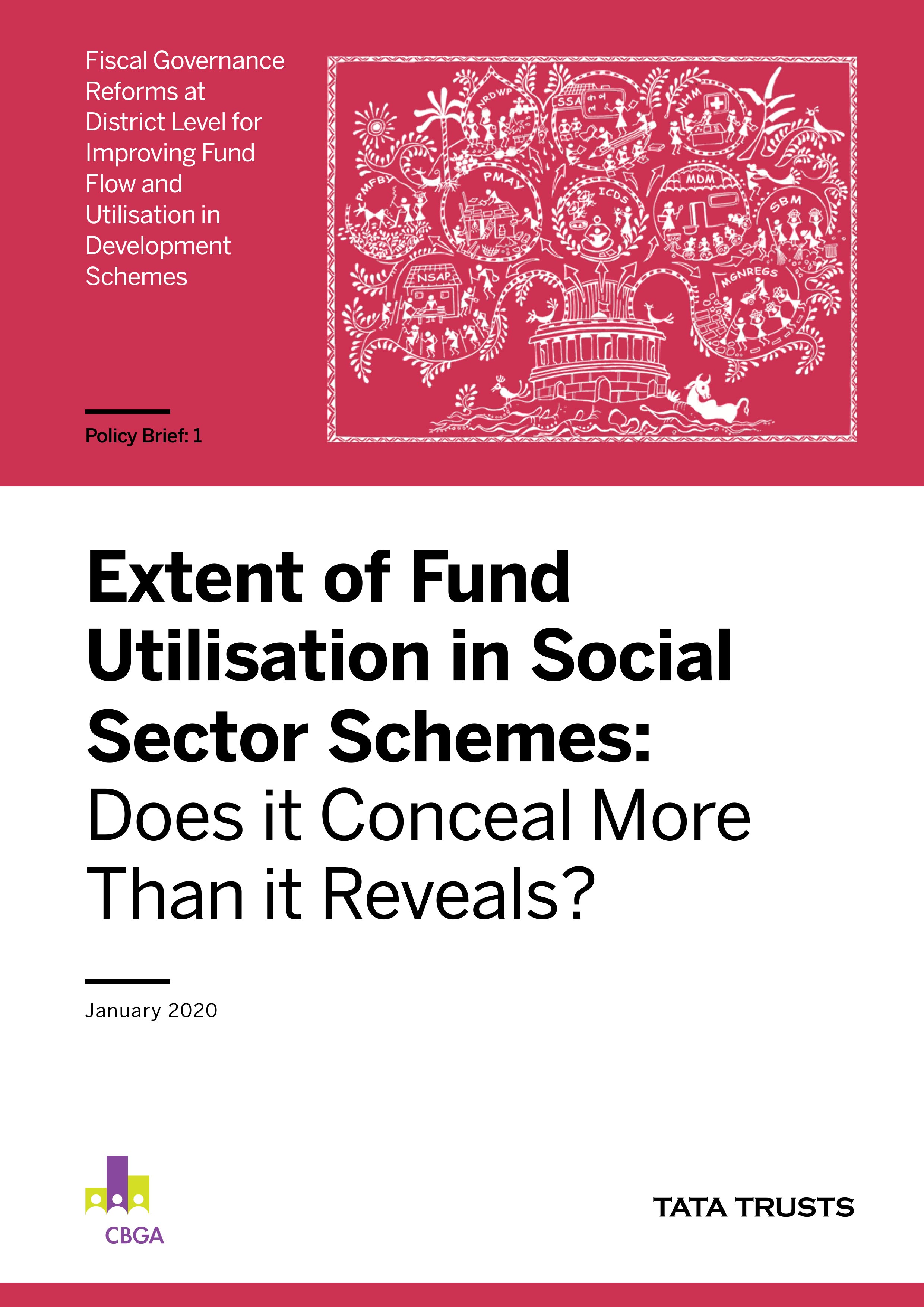 Fund Utilisation in Social Sector Schemes-Policy Brief