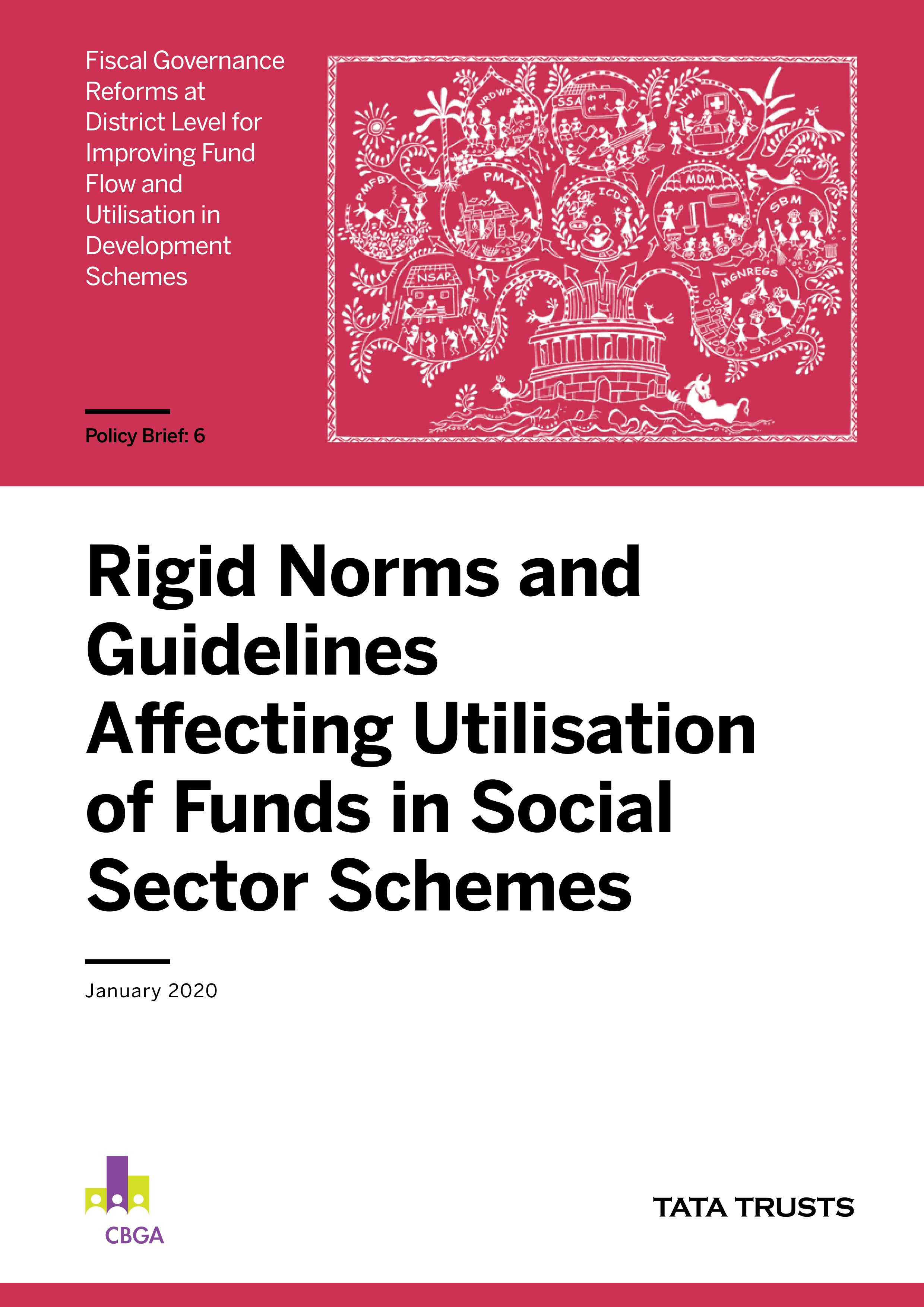 Rigid Guidelines and Unit Costs in Social Sector-Policy Brief