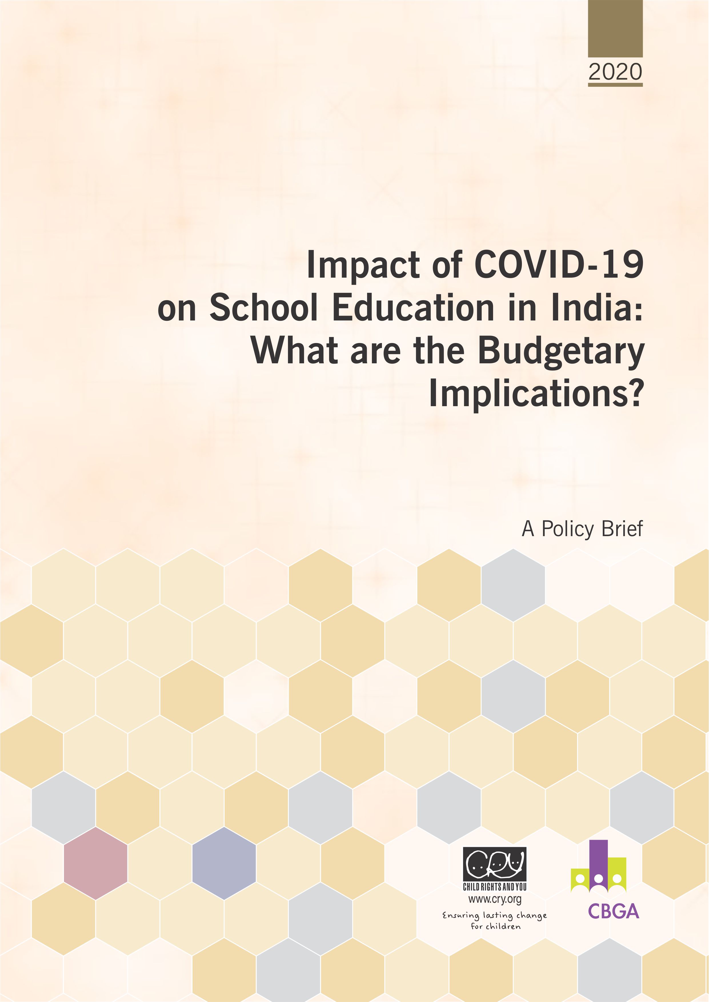 Protecting The Children Of India From The Impact Of COVID-19