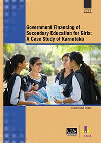 Government Financing of Secondary Education for Girls in Karnataka