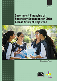 Government Financing of Secondary Education for Girls in Rajasthan