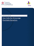How India Can Encourage Charitable Donations